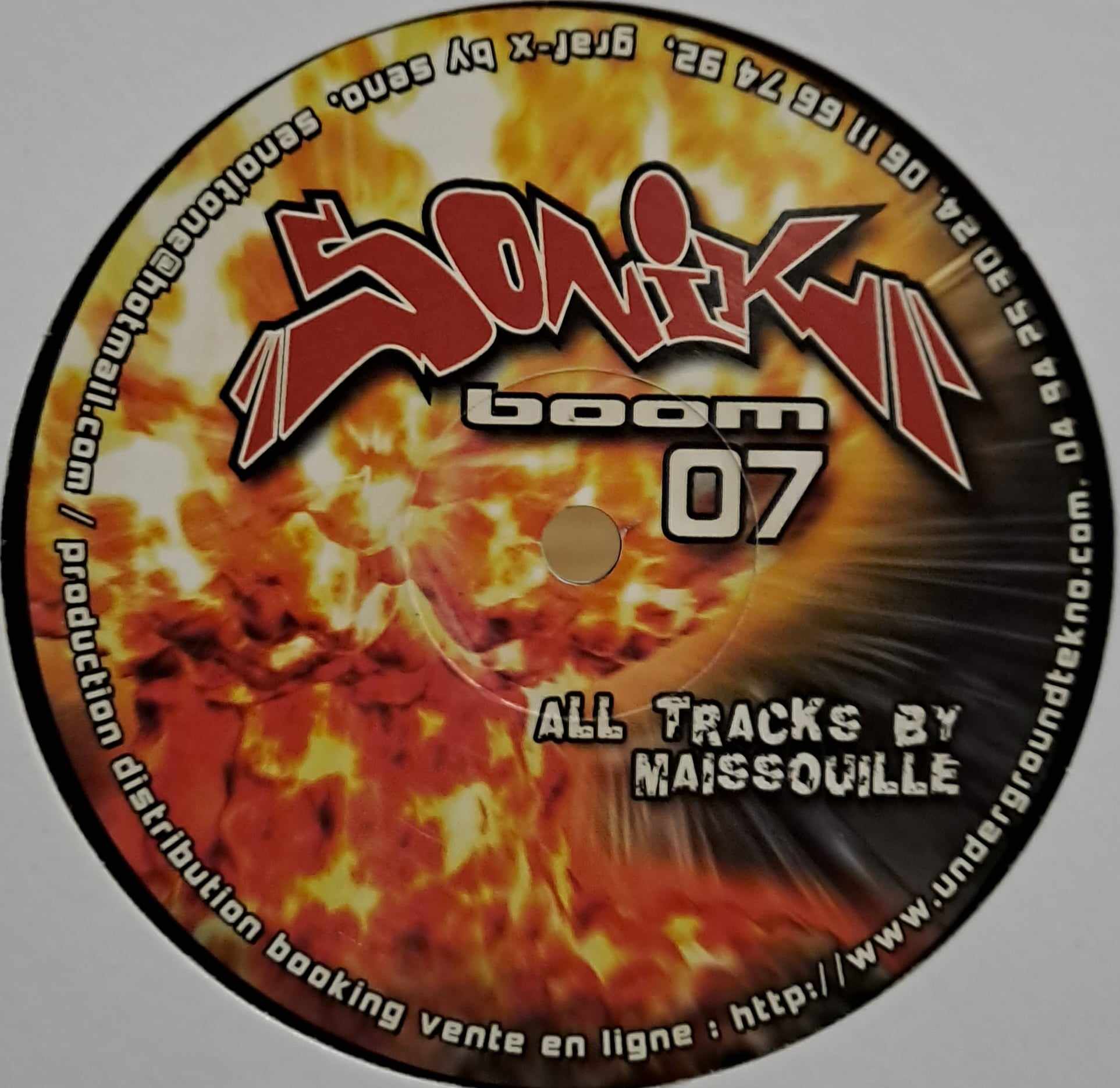 Sonik Boom 07 - vinyle freetekno